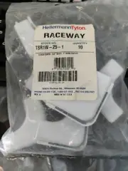 Tyton TSR1W-25-1,Elbow Cover 3/4",1" Bend Radius,Office White Lot of 10