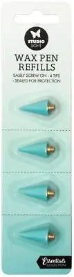 Studio Light Wax Pen Pick-Up Tool Replacement Tips 4/Pkg-