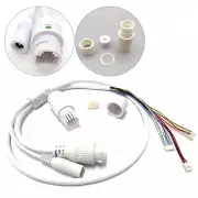 8 PIN For CCTV IP POE LAN Cable Weatherproof Camera Board Module RJ45 Connector
