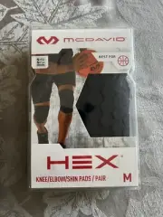 McDavid HexPad Knee/Shin/Elbow Sports Pad BLACK MD