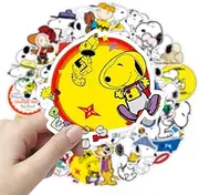 54 pcs Cute Stickers for Water Bottle and Laptop, Waterproof Durable Trendy Vinyl Hydro Flask Decal for Teen Girl, Compute, Phone, Skateboard, Guitar