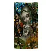 Fine Art Unseelie Court Sloth Seven Deadly Sins Beach Towels Medium Large Extra Large