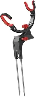 Parliky Adjustable Fishing Rod Holder with Rotatable Head Stand for Bank Fishing Easy to Use