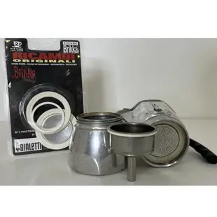 BIALETTI 摩卡壺配件_經典/加壓-墊片組/粉槽/手把 舊款 古老款 新款 多膠圈1墊片組合