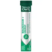 Nature's Own Magnesium + Energy Effervescent 20 Tablets