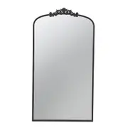 Arch Ornate Metallic Large Floor Mirror 92X169CM Acanthus Leaf Design