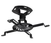 VIVO Universal Adjustable Ceiling Projector Theater Mount Black | Extending Arms