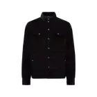 Moncler Gelt Corduroy Down Shirt Jacket Black - 24FW