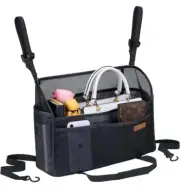 Car Net Pocket Handbag Holder Between Seats Back Storage Organizer