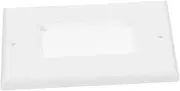 STOBAZA Effortless Install Brush Cable Management Plate Wire Brush for Removal Organize Home Office Cable