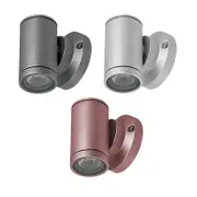 Single LED Mini Tube Wall Light 2w in Charcoal/Silver/Copper Superlux Lighting - LLED30101