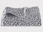 Matouk Margot Oblong Floral Printed Linen Tablecloth 70" x 108” Midnight