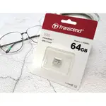 【24H快速出貨】64G◎創見TRANSCEND 64GB CLASS 10記憶卡UHSI◎MICROSD卡 TF記憶卡