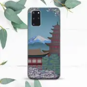 Japanese Temple Mountaine Art Case For Samsung Note 10 20 S20 S21 S22 S23 S24 FE
