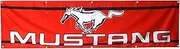 DAOOPS of Ford Flag Mustang car racing Banner 2x8Ft