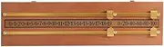 Snooker Billiard Scoreboard with Solid Brass Scorer, Billiard Game Supplies, Watch Snooker Scorer Billiards