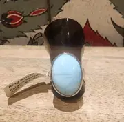 Larimar Sterling Silver Ring