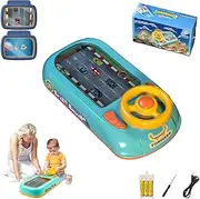 Steerjoy Driving Simulator, Steer Joy Driving, Steering Wheel Toy, Kids Driving Simulator Toy, Toddler Driving Games Toy, Simulated Driving Racing Car Game, Car Racing Adventure Toy (D)