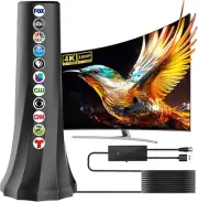 2025 TV Antenna Indoor,Antennas for Smart TV with Amplifier Signal Booster,Hdtv