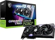 MSI Gaming RTX 5060 Ti 8G Gaming Trio OC Graphics Card (8GB GDDR7,TBA-bit, Extreme Performance: TBA MHz, DisplayPort x3 2.1a, HDMI 2.1b, NVIDIA Blackwell Architecture)