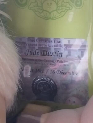 cabbage patch Male doll