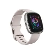 Fitbit Sense 2 Smart Watch - Lunar White / Platinum Aluminium
