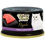 Fancy Feast Royale Virgin Flake Tuna Wet Cat Food 24x85g
