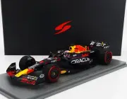 Spark RED BULL F1 RB19 WORLD CHAMPION WINNER SPAIN GP 2023 VERSTAPPEN 1/18 New!