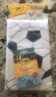 Crayola Create Your Own Pillowcase Soccer Football Baseball Basketball