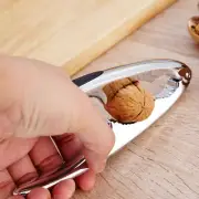 Zinc Alloy Nutcracker Heavy-duty Shell Portable Walnut Opener with Non-slip