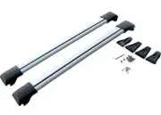 Roof Rack Base Carrier Cross Bar Kit Silver for Vauxhall Frontera 1998–2003