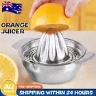 Stainless Steel Fruit Lemon Citrus Orange Juicer /Manual Press Squeezer OZ