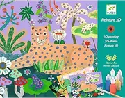 Djeco DJ08968 Tropical Forest 3D Painting Set