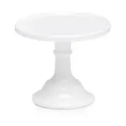 Mosser Glass USA Vintage Style Cake Cupcake Stand 6 inch Milk White