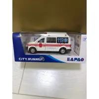 在飛比找蝦皮購物優惠-EAPAO CITY RUNNER【救護車】聲光迴力 合金車