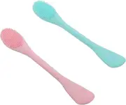 CALLARON 2Pcs Facial Cleansing Brush Dual Sided Face Wash Exfoliating Tool for Deep for Skincare Routine Friends Family Nordic