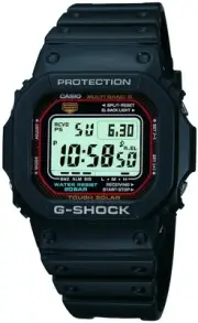 Casio G-Shock Radio Solar EL Backlight Type GW-M5610-1JF Black