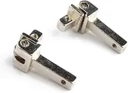 Glass Door Hinge,Bathroom Clamp,Pivot Hinges,Kitchen Doors Cabinet Hinges,Cupboard Door Clip-on,10sets Great Spring Hinge for Acetate Sunglasses, Plastic Eyewear Spring Hinge, Glasses Parts Replacemen