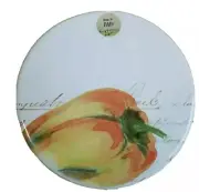 VH Handsome Ceramic Trivet /Cheese /Antipasti Plate/Pepper,Handmade,Italy, New