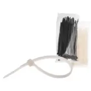DOSS CT140NT 152Mm Cable Tie 100Pk Clear / Natural - 100 Pack Natural Nylon:
