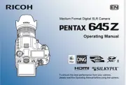 Ricoh Pentax 645Z 60D Digital SLR Camera 115 Page OWNER 'S OPERATING MANUAL