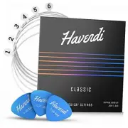 Guitar Strings for classical guitar - brilliant sound quality strings 1 Set