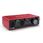 FOCUSRITE SCARLETT 2I2 三代USB TYPE-C 24BIT/192KHZ錄音介面(含稅保固)