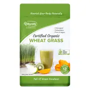 Morlife Certified Organic Wheat Grass Powder 200 gm