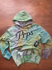 THE PRPS GOODS & CO PUDDLE TIE-DYE HOODIE (L) $ 298