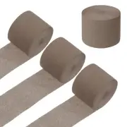 4 Roll Crepe Paper Streamers Decor Coffee