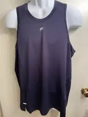 NWT Men’s Fabletics The O2 Tank Deep Navy Size Medium