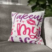 CUSHION COVER PILLOW CASE|MAKE UP BEAUTY FASHION QUOTES #6