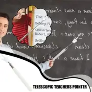 Telescopic Teachers Pointer, Mini Hand Pointers Finger Pointer Stick N1V6