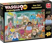 [Jumbo] 25000 Wasgij Original 36 Jigsaw Puzzle 1000 Pieces Good Resolutions for The New Year